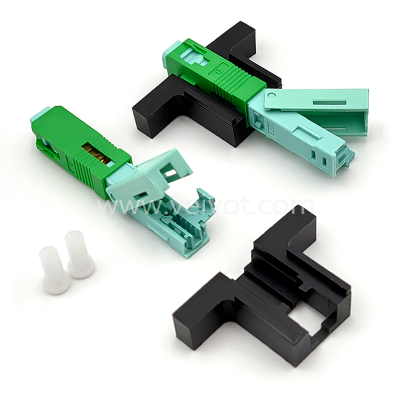 VEIVOT SC-APC SM Wedge Type Mechanical Type Pre-polished ferrule Fast Connector VV-FC-SCA7,VEIVOT SC-UPC SM Wedge Type Mechanical Type Pre-polished ferrule Fast Connector VV-FC-SCU7,VV-FC-SCA7 (10) - VEIVOT,,,,,,