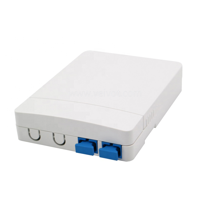 2 Port Fiber Terminal Box (VV-FTB-2D)