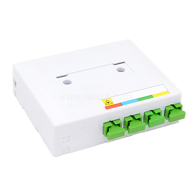 4 Port Fiber Terminal Box (VV-FTB-4B)