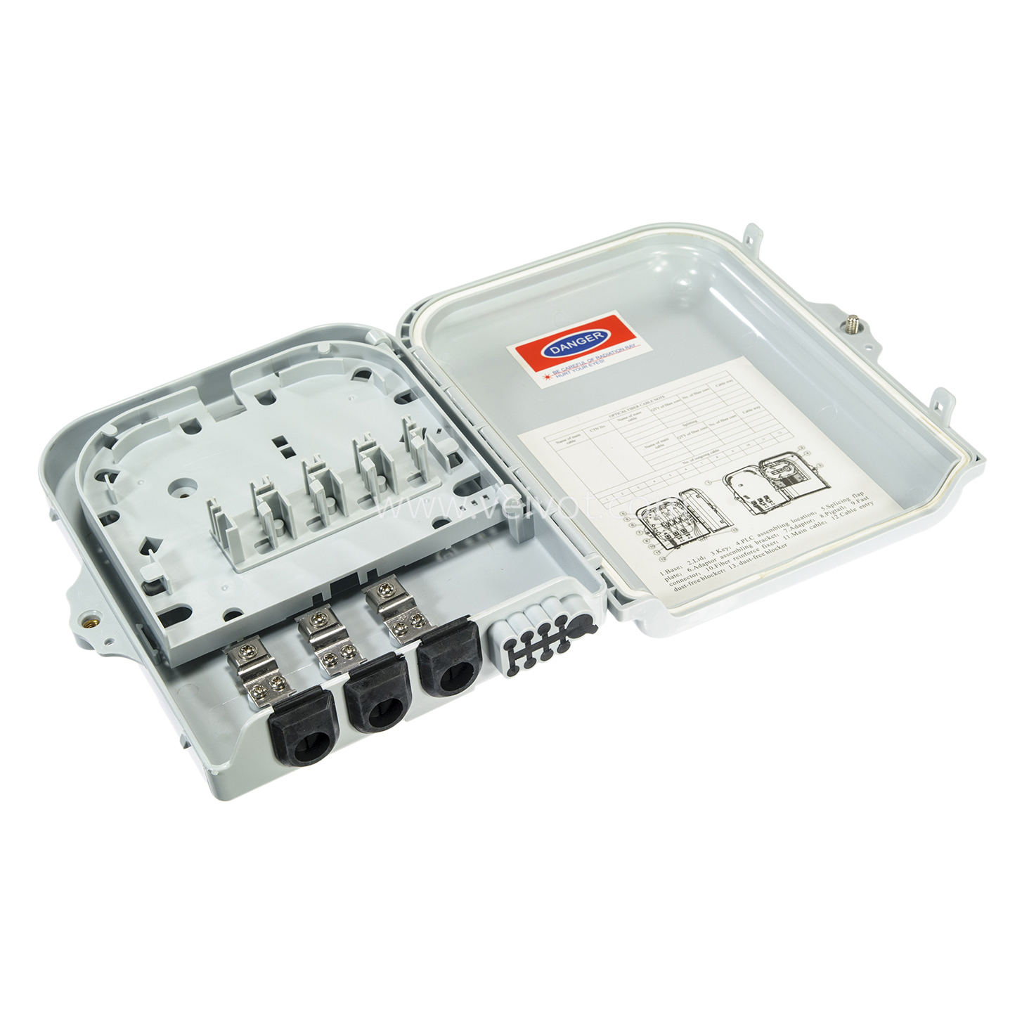 8 Port Fiber Distribution Box (VV-FDB-8B)