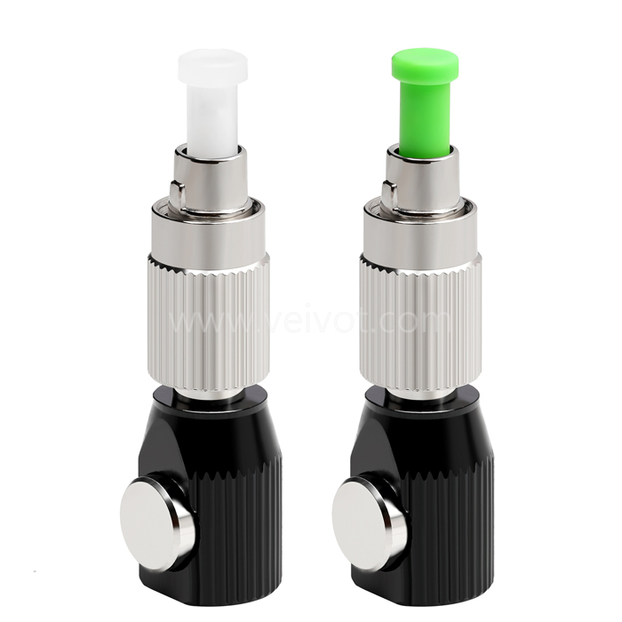 FC round shape bare fiber adapter