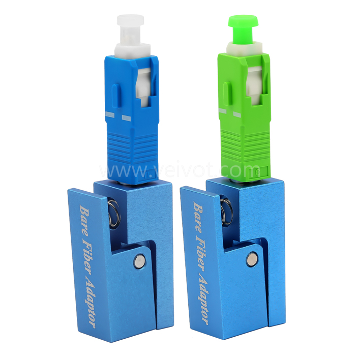 SC square bare fiber Adapter