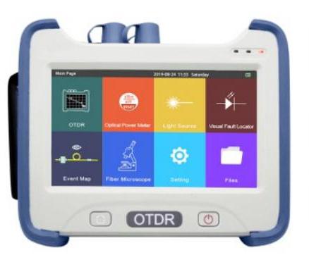 OTDR with OPM/OLS/VFL/IOLM/Fiber Microscope functions (VV-OTDR-350)