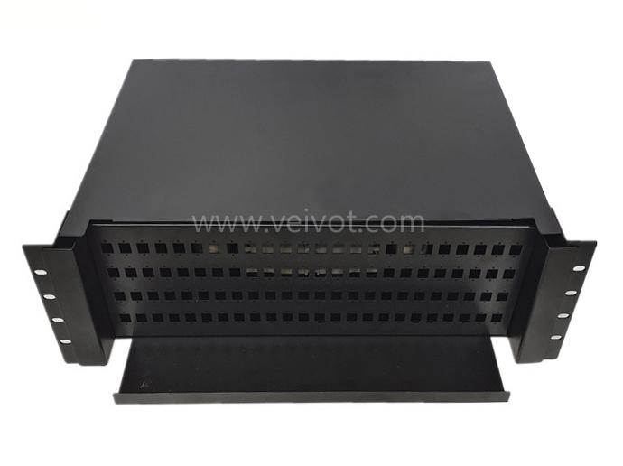 4U 19" 144F SC Slidable Rack Mounting Patch Panel