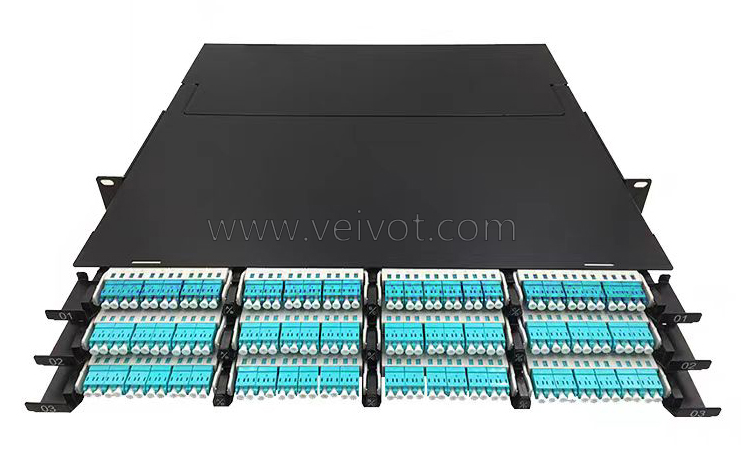 VEIVOT Ultra High Density 1U 144F MPO Panel,144 Fibers 1RU MPO to LC cassette patch panel - VEIVOT,VEIVOT 144 Fibers 1RU MPO to LC cassette patch panel,VEIVOT 144 Fibers 1RU MPO to LC cassette patch panel (5),VEIVOT 144 Fibers 1RU MPO to LC cassette patch panel (1),VEIVOT 144 Fibers 1RU MPO to LC cassette patch panel (3),VEIVOT 144 Fibers 1RU MPO to LC cassette patch panel (2),,,,,,,,,,,,